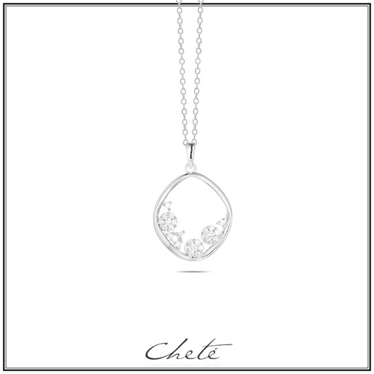 Juweel Zels Cheté collier zilver 925 CL60-0649