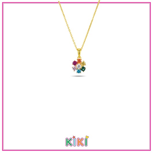 Juweel Kiki Ketting Bloem 62004W Juweel Kiki Ketting Bloem 62004W