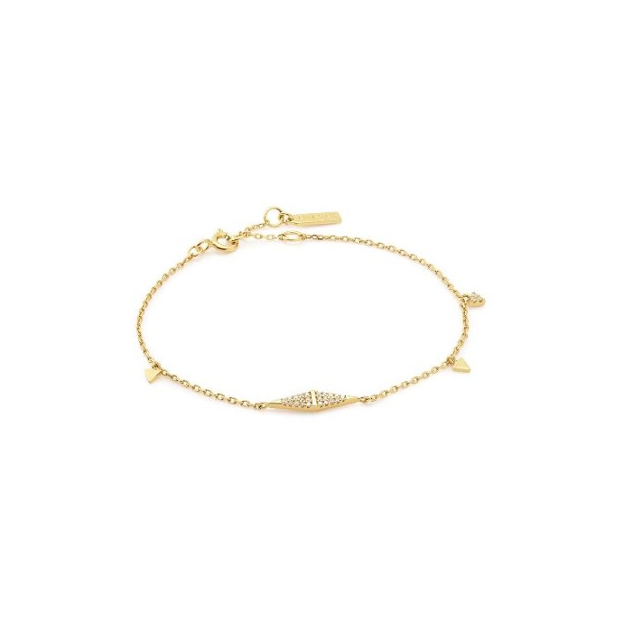 Juweel ANIA HAIE POLISHED PUNK GEOMETRIC CHAIN BRACELET B053-02G