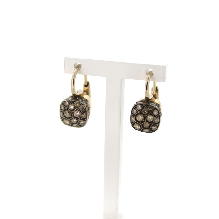 Juweel Pomellato Nudo oorbellen geelgoud 18 karaat O.B.501H06/BR '79849-1775-TWDH'
