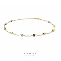 Juweel Aucielle armband 18 karaat geelgoud AA0011C/20 Juweel Aucielle armband 18 karaat geelgoud AA0011C/20