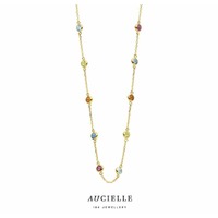 Juweel Aucielle collier 18 karaat geelgoud AK0010C/44 Juweel Aucielle collier 18 karaat geelgoud AK0010C/44