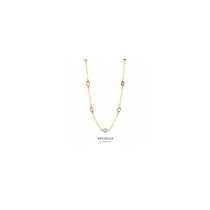 262593 01 Aucielle collier 18karaat geelgoud AK0032C-45 Juwelier Clem Vercammen.jpg