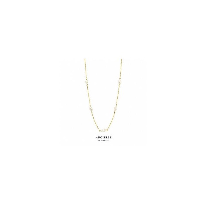 Juweel Aucielle collier 18 karaat geelgoud AK0037F/45