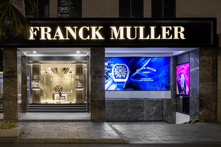 Nieuwe Franck Muller boetiek Nieuwe Franck Muller boetiek