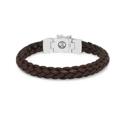 Juweel Buddha To Buddha Mangky Small Leather Bracelet Brown 126BR