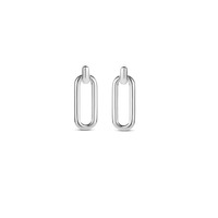 Juweel TiSento Milano oorstekers zilver 7847SI Juweel TiSento Milano oorstekers zilver 7847SI
