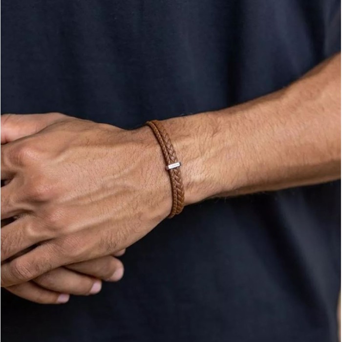 Juweel Gemini Armband Duo Light Brown O54
