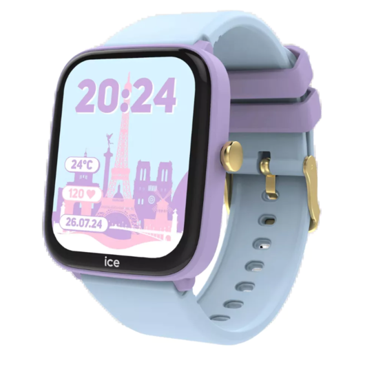 Horloge Ice Watch ICE Smart Junior 2.0 Purple - Soft Blue 022801