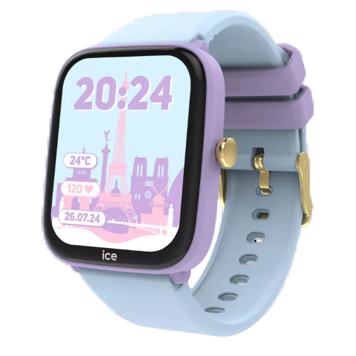 Horloge Ice Watch ICE Smart Junior 2.0 Purple - Soft Blue 022801