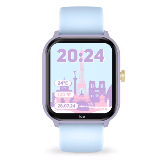 Horloge Ice Watch ICE Smart Junior 2.0 Purple - Soft Blue 022801