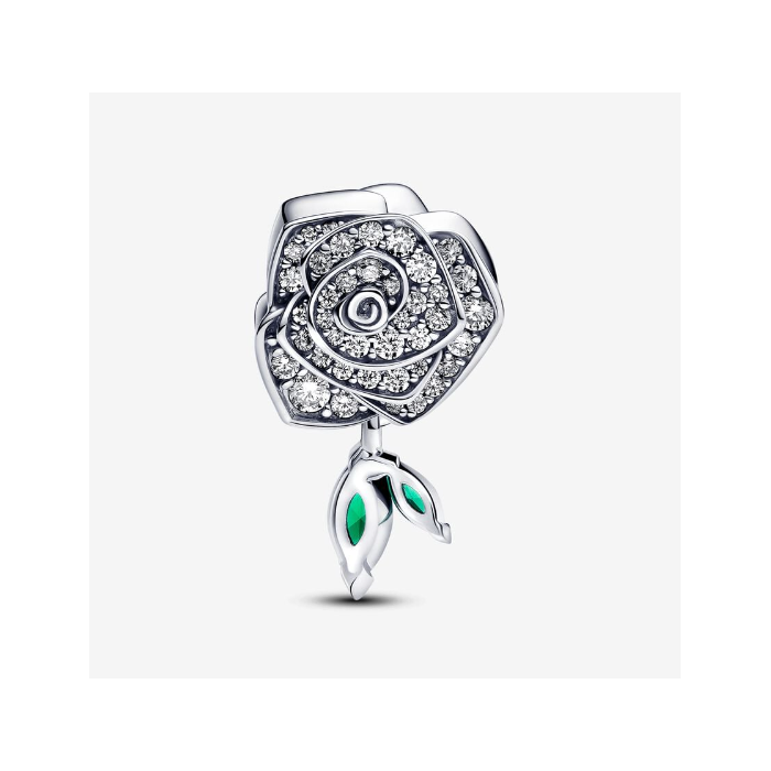Juweel PANDORA SPARKLING ROSE IN BLOOM CHARM 793201C01 88888