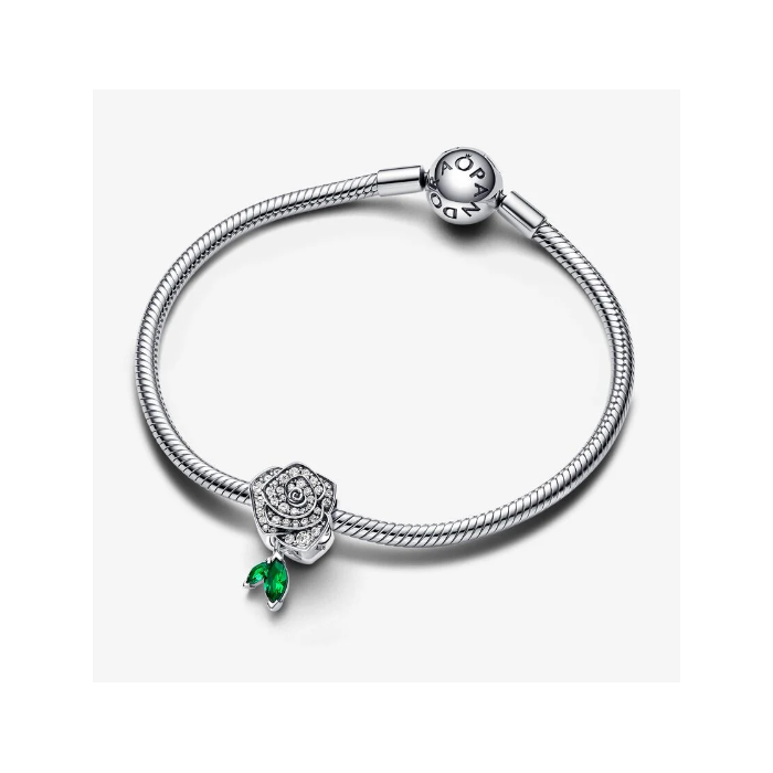 Juweel PANDORA SPARKLING ROSE IN BLOOM CHARM 793201C01 88888