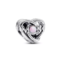 Juweel PANDORA MOM AND HEARTS CHARM 793233C01  Juweel PANDORA MOM AND HEARTS CHARM 793233C01