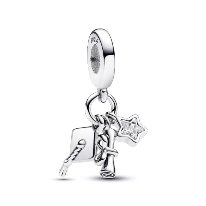 Juweel PANDORA GRADUATION TRIPLE DANGLE 793240C01