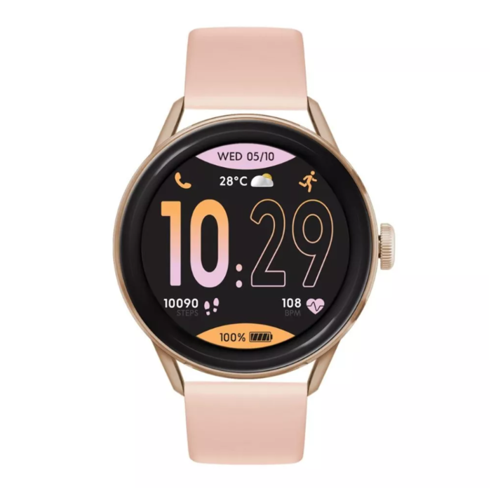 Horloge Ice Watch ICE Smart 2.0 ROSE GOLD/NUDE ROUND 1.2 AMOLED 023068 