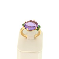 Juweel Pomellato ring rosé goud 18 karaat Amethist Savorit '81609-2001-TWDH' Juweel Pomellato ring rosé goud 18 karaat Amethist Savorit '81609-2001-TWDH'