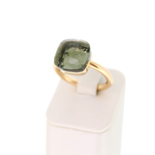 Juweel Pomellato Nudo Classic ring geelgoud 18 karaat Prasolit PAA1100_0600_000PA '81611-2002-TWDH' Juweel Pomellato Nudo Classic ring geelgoud 18 karaat Prasolit PAA1100_0600_000PA '81611-2002-TWDH'