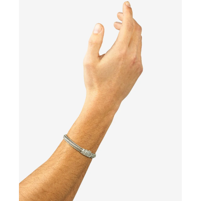 Juweel BUDDHA TO BUDDHA EDWIN MINI BRACELET SILVER J263 
