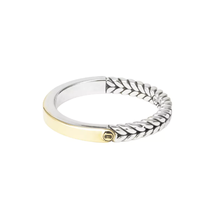 Juweel BUDDHA TO BUDDHA BARBARA MINI DUAL RING BICOLOR 331 