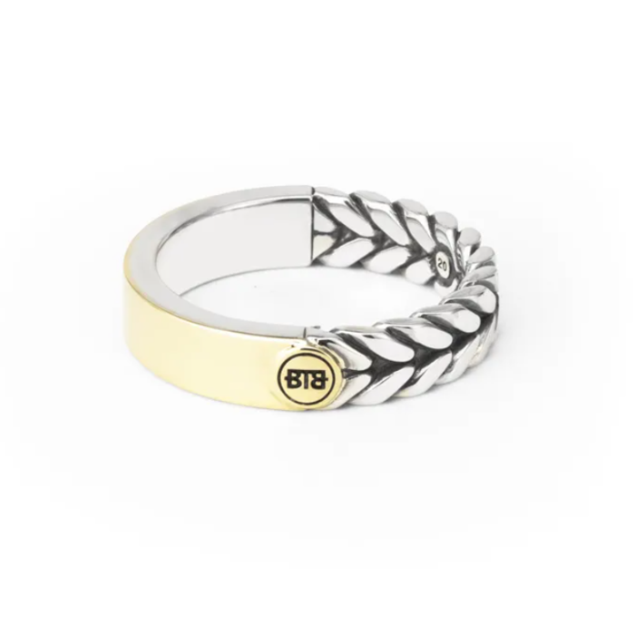 Juweel BUDDHA TO BUDDHA BARBARA SMALL DUAL RING BICOLOR 333 