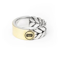 Juweel BUDDHA TO BUDDHA BARBARA DUAL RING BICOLOR 335 Juweel BUDDHA TO BUDDHA BARBARA DUAL RING BICOLOR 335