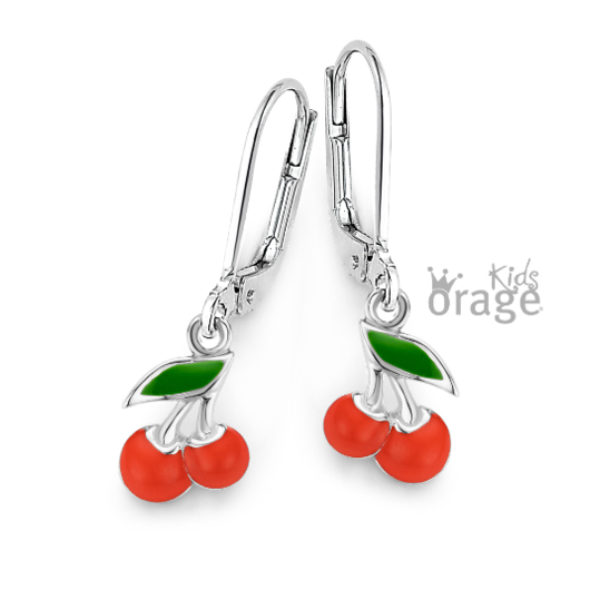 Juweel ORAGE KIDS OORSTEKERS KERSEN K2630-K2293 Juweel ORAGE KIDS OORSTEKERS KERSEN K2630-K2293
