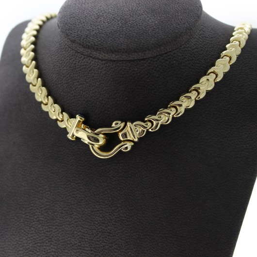 Juweel Collier geelgoud 18 karaat '82267-2057-TWDH' Juweel Collier geelgoud 18 karaat '82267-2057-TWDH'