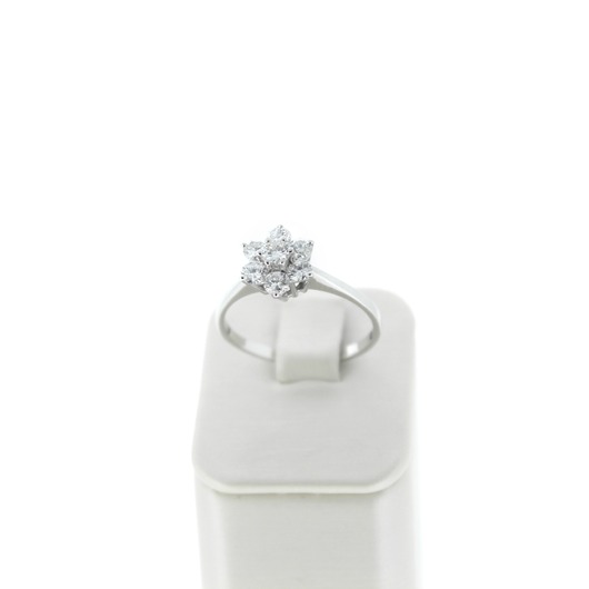 Juweel Ring witgoud 18 karaat briljanten 'CV-2016 - TWDH'  Juweel Ring witgoud 18 karaat briljanten 'CV-2016 - TWDH'