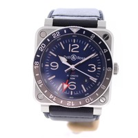 Horloge Bell & Ross BR03-93-GMT blue 'CV-860-TWDH'  Horloge Bell & Ross BR03-93-GMT blue 'CV-860-TWDH'