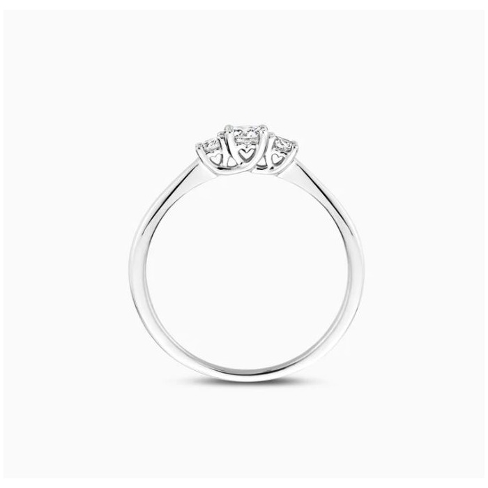Juweel BLUSH LAB GROWN RING 14K WITGOUD LG DIAMONDS LG1008W 