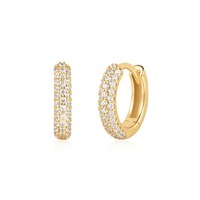 Juweel ANIA HAIE HEART HUNTER PAVE HUGGIES E057-04G  Juweel ANIA HAIE HEART HUNTER PAVE HUGGIES E057-04G