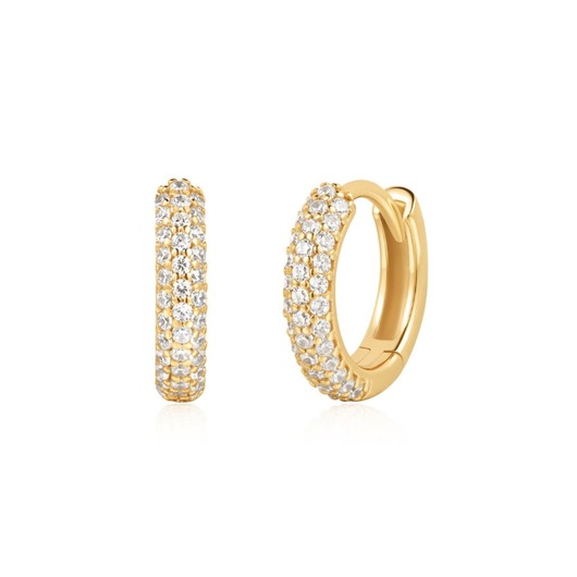 Juweel ANIA HAIE HEART HUNTER PAVE HUGGIES E057-04G Juweel ANIA HAIE HEART HUNTER PAVE HUGGIES E057-04G