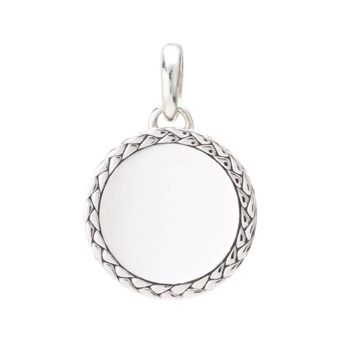 Juweel BUDDHA TO BUDDHA GEORGE COIN PENDANT SILVER 684 ONE 