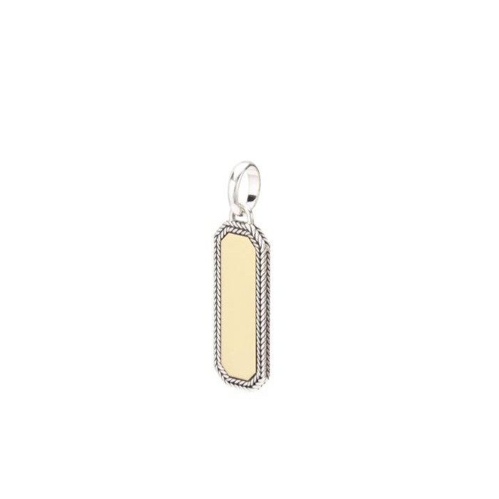 Juweel BUDDHA TO BUDDHA BARBARA OCTAGON TAG PENDANT BICOLOR 693 ONE 