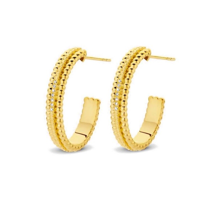 Juweel DIAMANTI PER TUTTI DOTTY HOOPS M2453 YELLOW 
