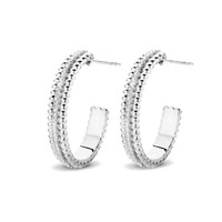 Juweel DIAMANTI PER TUTTI DOTTY HOOPS M2453 WHITE  Juweel DIAMANTI PER TUTTI DOTTY HOOPS M2453 WHITE