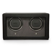 Horloge Wolf Cub Double Winder Black 461203  Horloge Wolf Cub Double Winder Black 461203