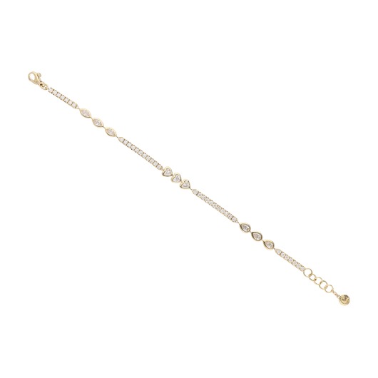 Juweel CLEM VERCAMMEN COLLECTION FORME ARMBAND BR11434/W-Y  Juweel CLEM VERCAMMEN COLLECTION FORME ARMBAND BR11434/W-Y