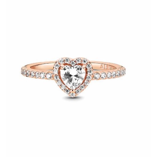 Juweel PANDORA TIMELESS HEART ROSE RING 188421C02  Juweel PANDORA TIMELESS HEART ROSE RING 188421C02