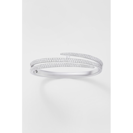 Juweel CLEM VERCAMMEN COLLECTION ESCLAVE 18K WIT GOUD BRILJANT BR39849  Juweel CLEM VERCAMMEN COLLECTION ESCLAVE 18K WIT GOUD BRILJANT BR39849