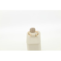 Juweel Bigli Ring 23R149Rbrdia rosé goud 18K briljanten '83956-2107-TWDH' Juweel Bigli Ring 23R149Rbrdia rosé goud 18K briljanten '83956-2107-TWDH'