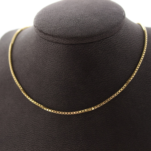 Juweel Ketting geelgoud Venetienne 18karaat 'CV-2135-TWDH'  Juweel Ketting geelgoud Venetienne 18karaat 'CV-2135-TWDH'