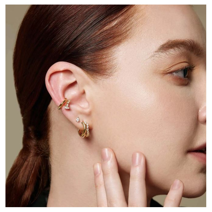 Juweel ANIA HAIE MISS TWINKLE PEAR STUDS E056-01G 