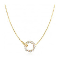 Juweel ANIA HAIE MISS TWINKLE INTERLINKED CIRCLES NECKLACE N056-01G  Juweel ANIA HAIE MISS TWINKLE INTERLINKED CIRCLES NECKLACE N056-01G