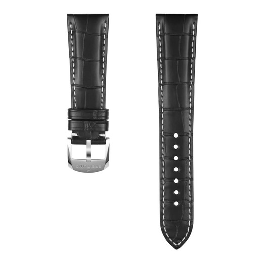 Horloge BREITLING ALLIGATOR STRAP LEATHER BLACK 1055P 22/18MM Horloge BREITLING ALLIGATOR STRAP LEATHER BLACK 1055P 22/18MM