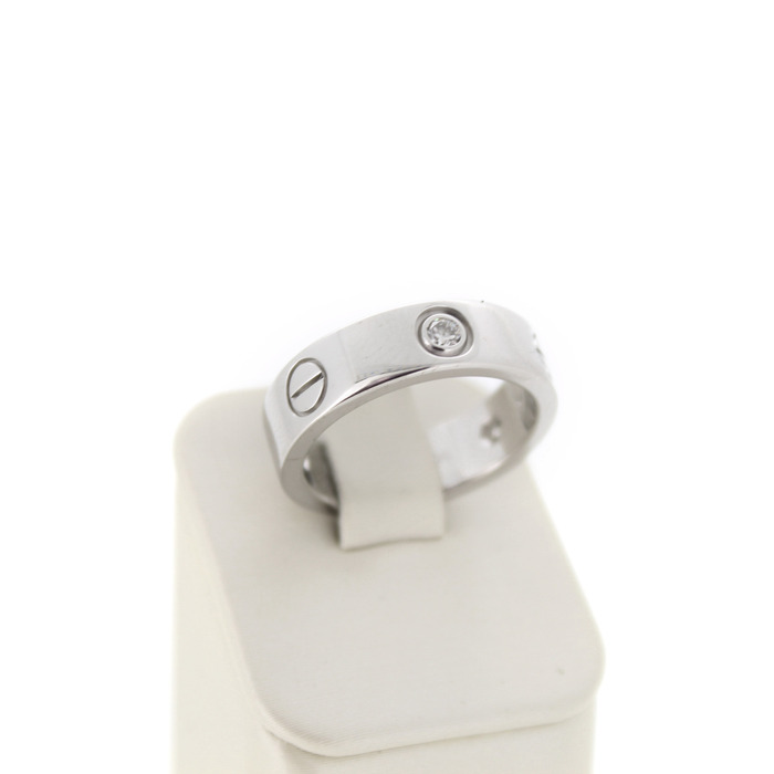 Juweel Cartier Ring witgoud 18 karaat briljant '84823-2154-TWDH'
