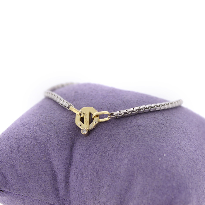 Juweel Baraka Armband Bicolor wit & geelgoud 18karaat '85078-2153-TWDH' 