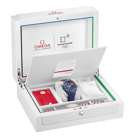 The Omega Seamaster Planet Ocean PyeongChang 2018 Limited Edition The Omega Seamaster Planet Ocean PyeongChang 2018 Limited Edition