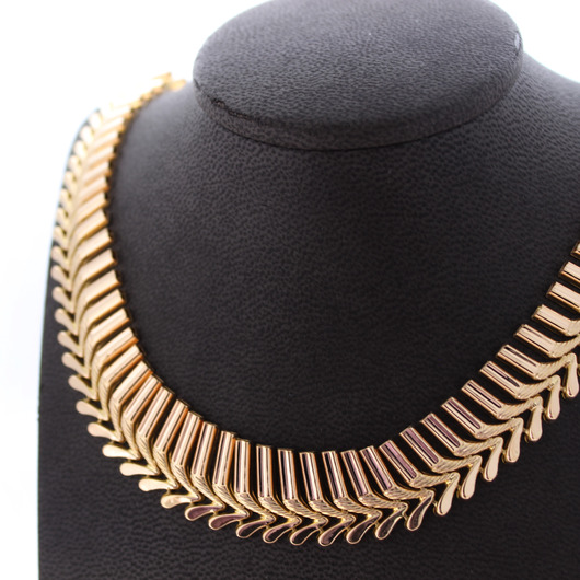 Juweel Collier rosé goud 18karaat 'CV-2144-TWDH'  Juweel Collier rosé goud 18karaat 'CV-2144-TWDH'